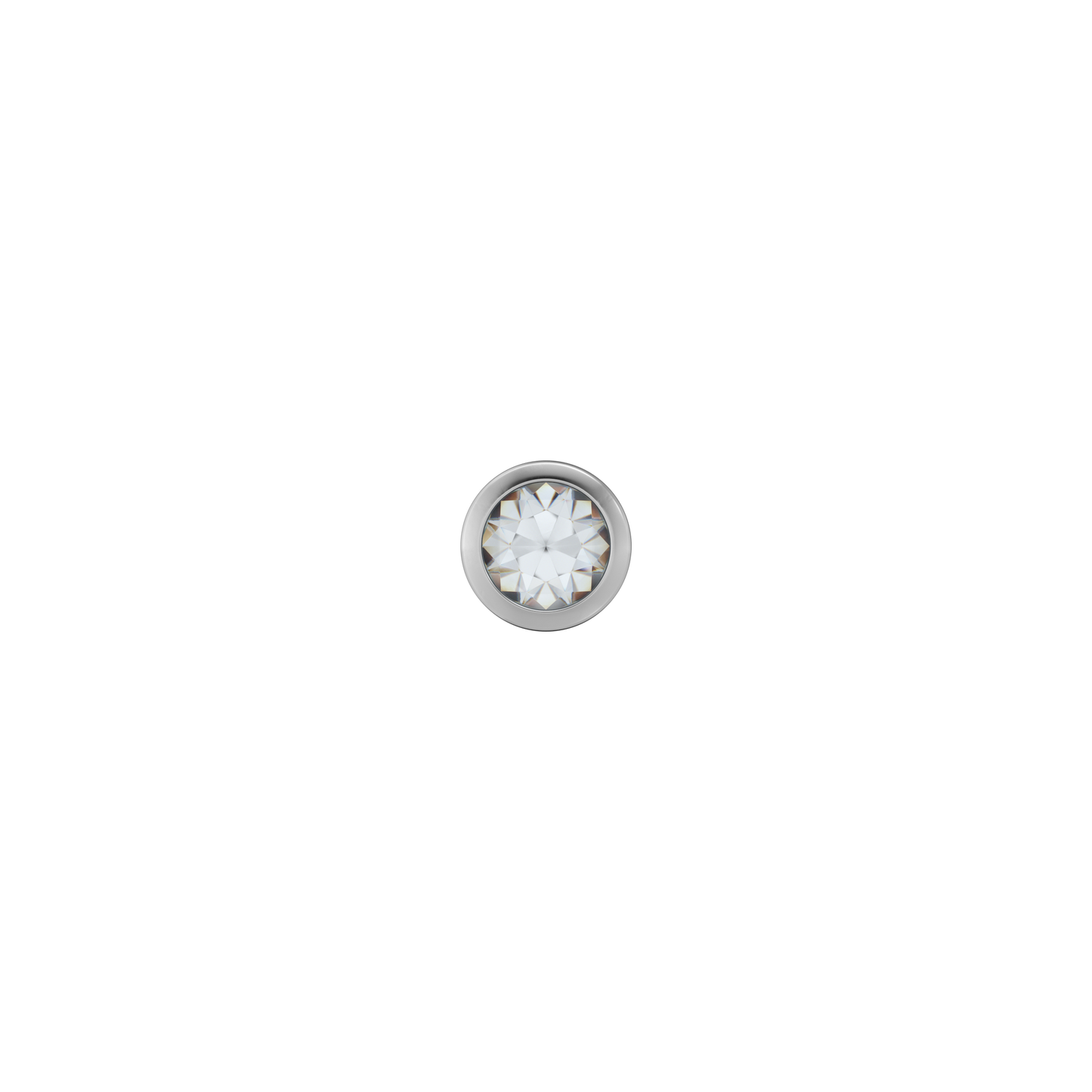 Sensitive by STUDEX® Bezel April Crystal Tube Cube
