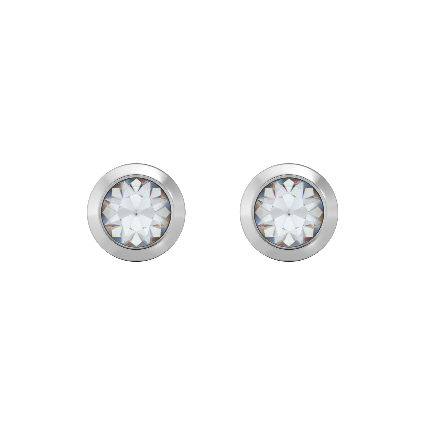 Sensitive by STUDEX® Bezel April Crystal Tube Cube