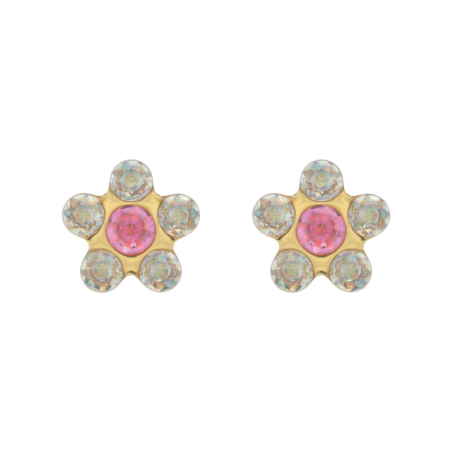 Sensitive by STUDEX® Daisy AB Crystal & Rose -Black Box