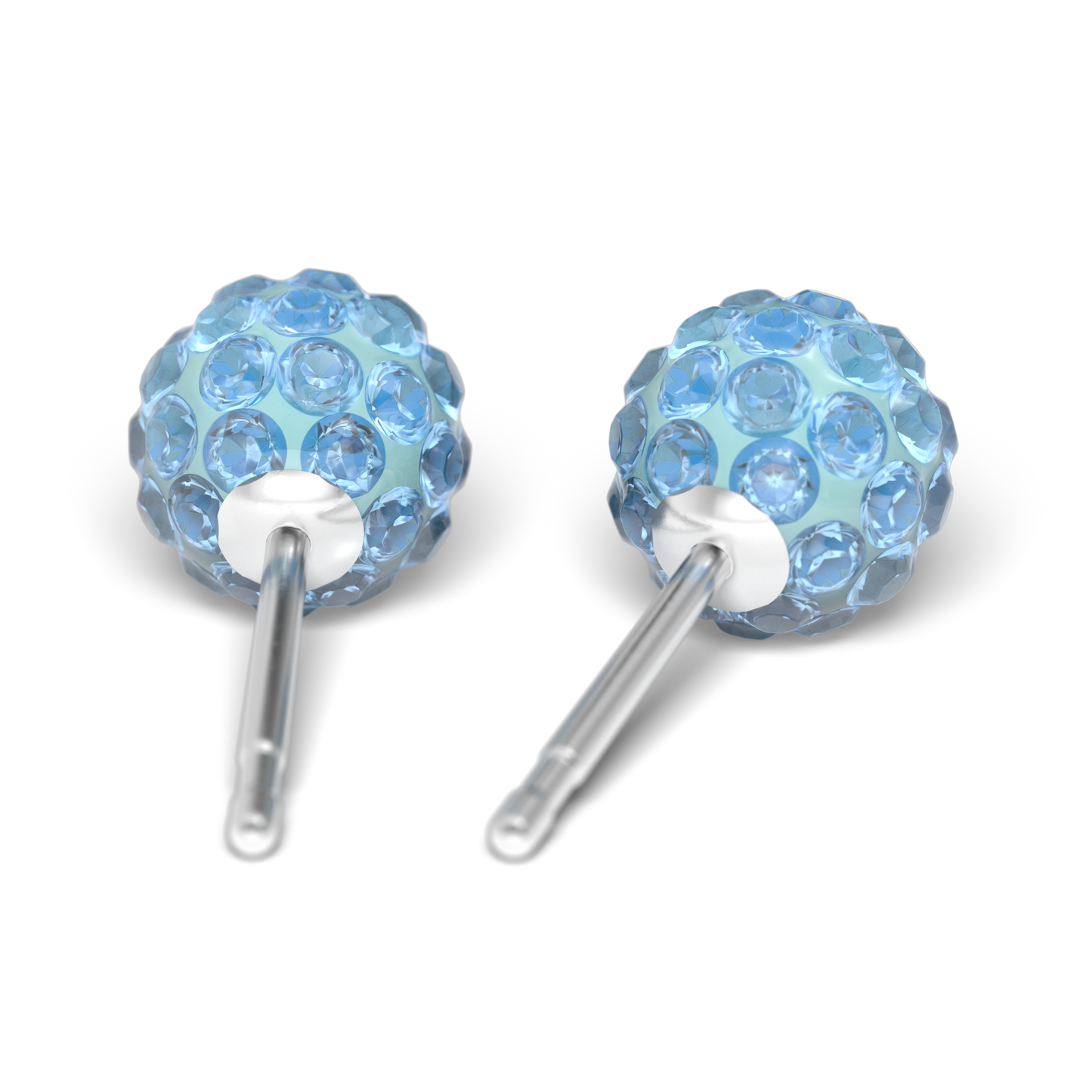 Sensitive by STUDEX® Fireball Aquamarine Tube Cube