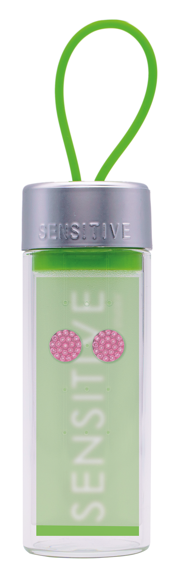 Sensitive by STUDEX® Novelty October Rosé Tube Cube