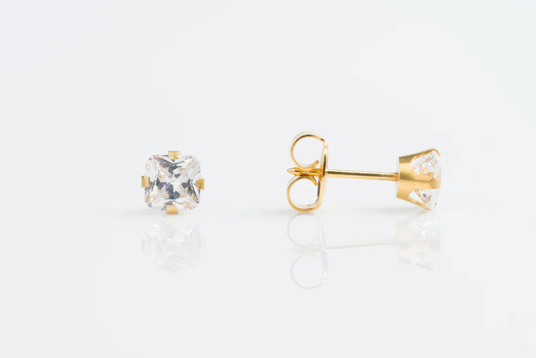Sensitive by STUDEX® Cubic Zirconia Princes -Black Box